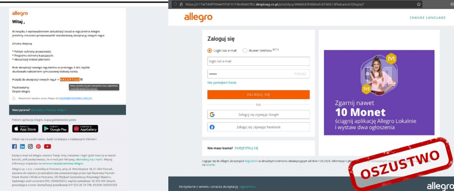 jak rozpoznać oszustwo Allegro, sygnały podróbki vape, detektyw zakupów online - UWAGA! CSIRT NASK ostrzega! Oszuści nadal podszywają się pod ...