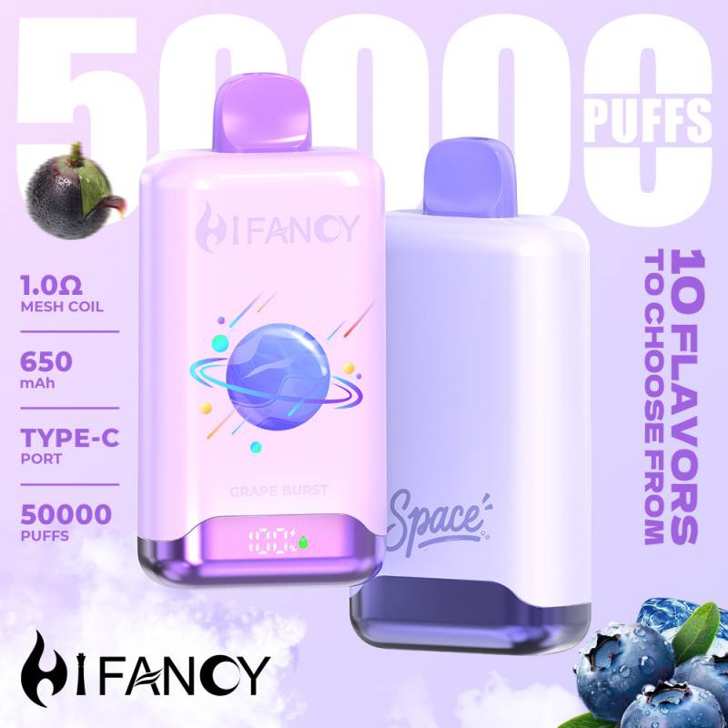 Hifancy Space 50000 Puffs, intensywny jednolity smak vape, monolityczny aromat e-papierosa, futurystyczny e-papieros - Iċ-Ċina Customized Hifancy Space 50000 Puffs Manifatturi, Fabbrika ...