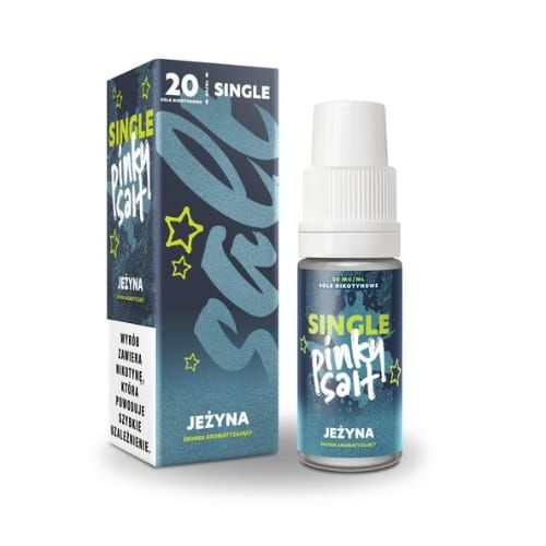 Klasyczne smaki e-liquidów, proste smaki vape, butelki z płynami owocowymi, miętowymi, tytoniowymi - Liquid Pinky Salt - Tytoń Klasyczny 10ml 20mg - Born To Vape