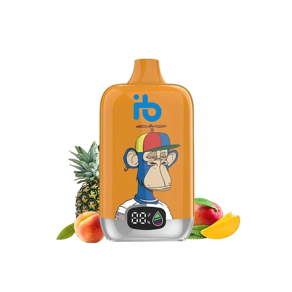smak miks tropikalny vape, e-papieros jednorazowy tropical mix, egzotyczne owoce vape, ananas mango kiwi marakuja - Mango Ananas Brzoskwinia 12000 Puff | Jednorazowy E-papieros ...