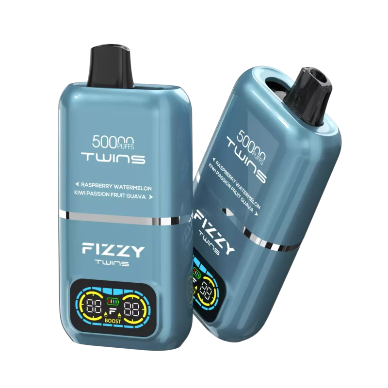 fizzy twins 50000,e-papieros jednorazowy długi,vape na 50000 buchów,najlepsza jednorazówka,dwusmakowy vape