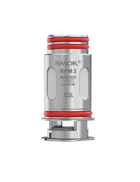 Grzałka Mesh Coil e-papieros technologia sole nikotynowe jakość - Grzałka SMOK RPM 3 Mesh – Mocny smak i gęsta chmura