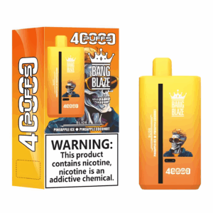 Online Vape 40K 2 in 1 Bang Blaze 40000 Puffs Dual Pineapple lcePineapple- Coconut