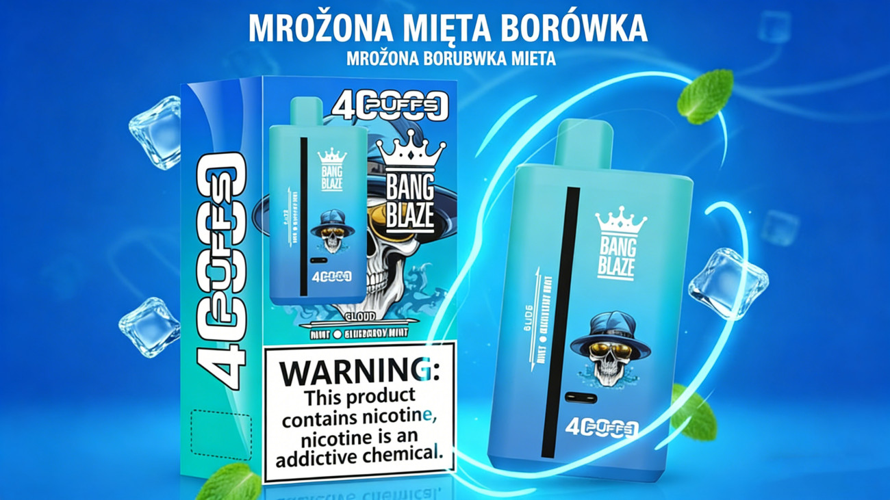 jednorazówki polska,e-papieros podwójny smak,Bang Blaze,Vaping,Bang Blaze 40000 Dual Smak,Bang Blaze 40000 Puffs