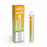 E-papieros eSIN vape 800 puffs w kolorze czarnym.
