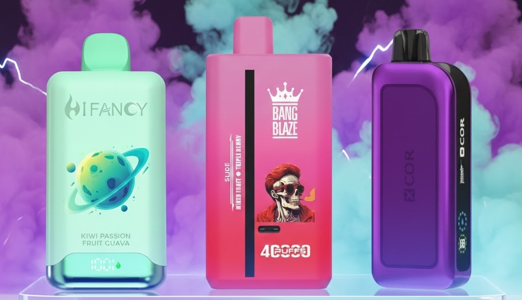 jednorazowy e-papieros,Xcor Dubai Night,Bang Blaze Dual Smak,Hifancy Space 50000