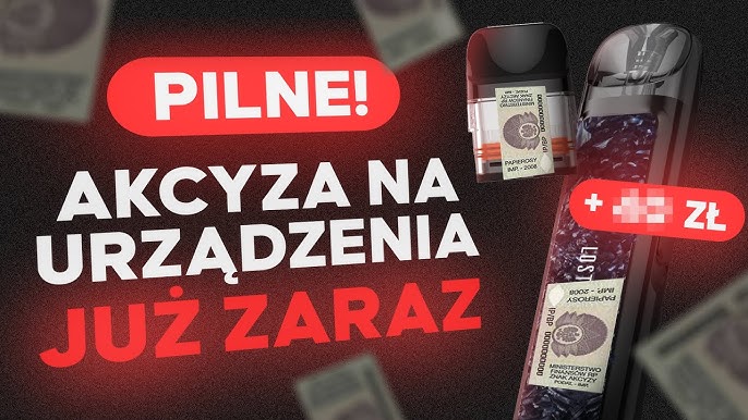 elektroniczny papieros akcyza 2025, drożejący e-papieros, jak oszczędzać na vape, ceny akcyzy e-papierosy - Akcyza 2025 na urządzenia już za chwilę - Wyjaśniamy co nas czeka