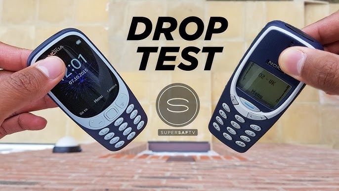 porównanie e-papierosa smartfon nokia 3310, nowoczesny vape ekran, e-papieros z wyświetlaczem test - NEW Nokia 3310 DROP TEST vs Original Nokia 3310