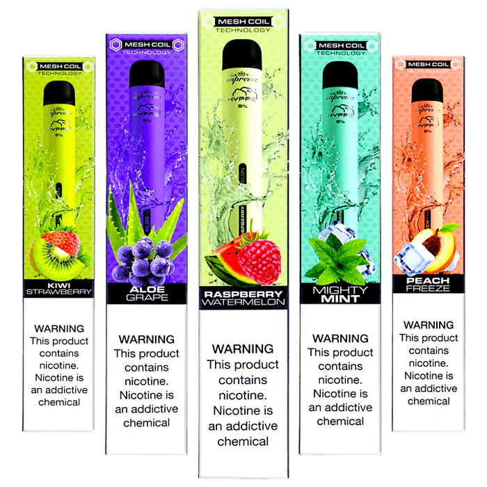 eksplozja smaku bawełna mesh, soczystość vape mesh coil, intensywna słodycz e-papierosa - HYPPE Max Flow Mesh Coil Edition Disposable Device (2000 Puffs ...
