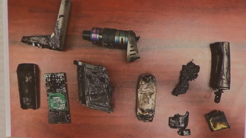 ekspert vape ostrzeżenie, branża e-papierosów realia, spalone urządzenie vape, brak cudów w biznesie - Exploding vapes and e-cigarettes causing burn injuries