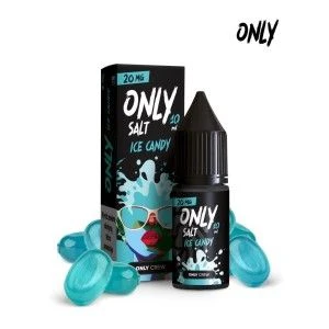 orzeźwiający smak vape, nuty chłodzące ice, drink z lodem, e-papieros z chłodzikiem, kostki lodu - Liquid Only Salt 10ml - Ice Candy 20mg | Orzeźwiający smak lata!