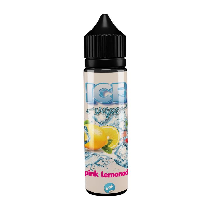 lepkie palce e-liquid rozlany waping nieprzyjemność - Longfill ICE Vape - Pink Lemonade 6/60ml | BigVapoteur