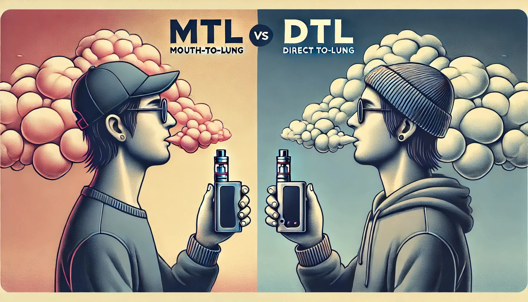 technika wapowania DTL, cloud chasing porady, e-palacz duża chmura instrukcja - MTL vs DTL Vape - Różnice, Porady i Wybór Najlepszego Trybu
