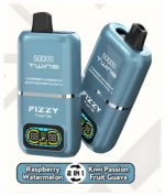 Opakowanie FIZZY TWINS DWUSMAKOWE 50000 PUFFS.