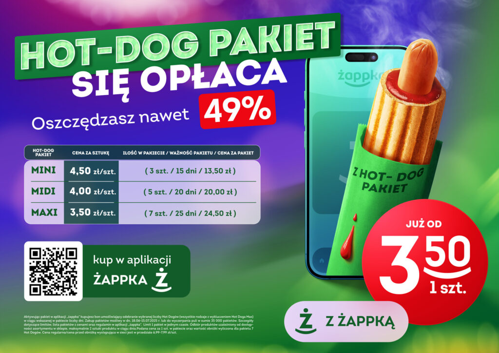 poranny rytuał kawa hot-dog jednorazowy e-papieros, mały vape śniadanie, codzienne wydatki Żabka - Żabka serwuje hot dogi w pakiecie. Użytkownicy aplikacji zapłacą ...