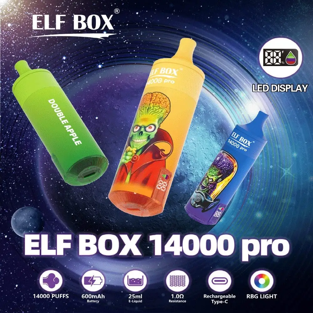 szczęśliwy vaper rozpakowujący prezent, unboxing e-papieros, prezent dla miłośnika vapingu, zachwyt prezentem vape - Elf Box 14000 Jednorazowa Waporyzator: 2025 Recenzja i Przewodnik ...