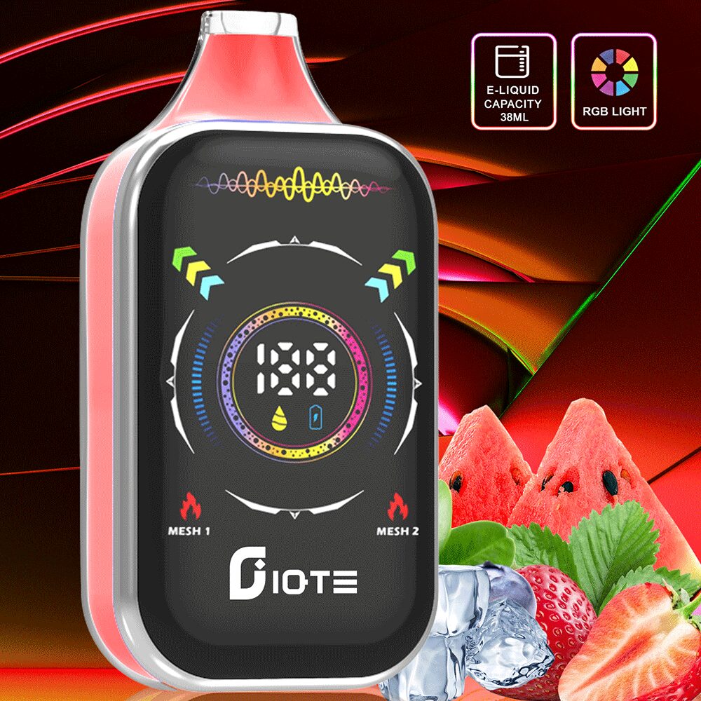 e-papieros 50k mit awaryjności, jednorazówka duża niezawodność, dispel myth vape durability - IQTE 50000 50k Puffs Dual Mesh RGD Screen Display Disposable Vape ...