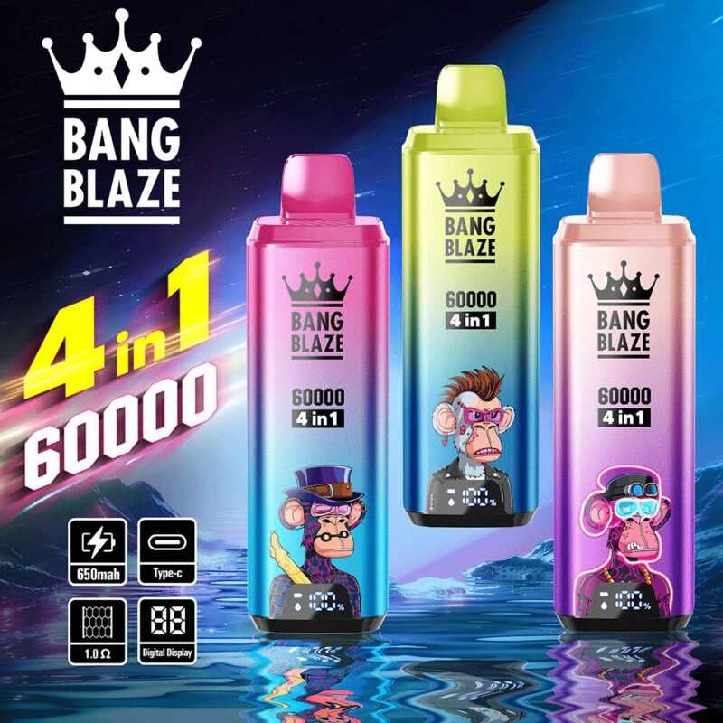 Bang Blaze 40000,dual flavor vape,jednorazówka dwusmakowa,vape 40000 buchów,e-papieros z dwoma smakami