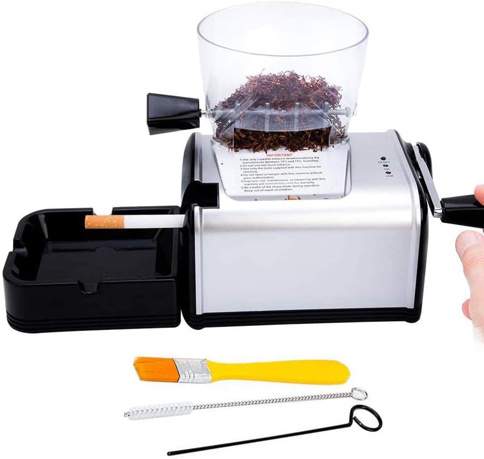 maszyna testująca e-papierosy, laboratorium vape, automatyczne zaciąganie vape, kontrola jakości e-papierosów - Elektryczna automatyczna maszyna do skręcania papierosów, DIY 8MM ...