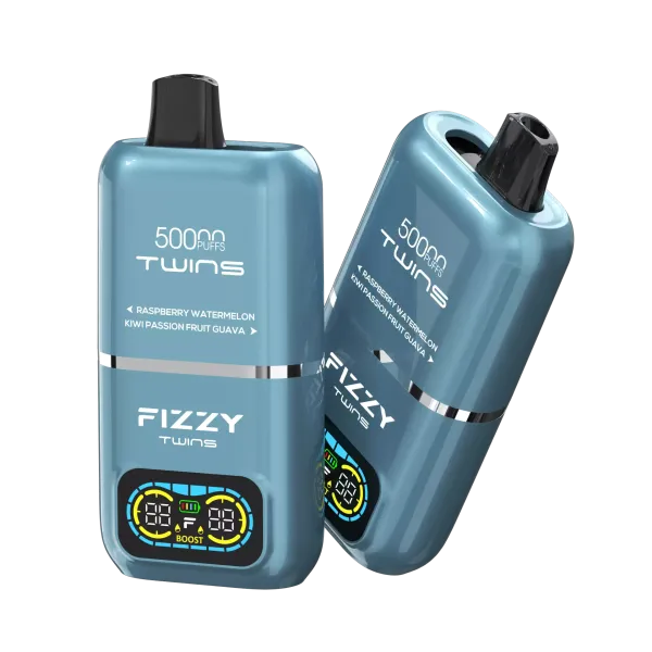Fizzy Twins 50000 Puffs produkt, dwusmakowy vape, e-papieros innowacyjny, oszczędność wapowania - Fizzy Twins 50000 Puffs Dual Tank Double Flavor 12 Colors 2% 5 ...