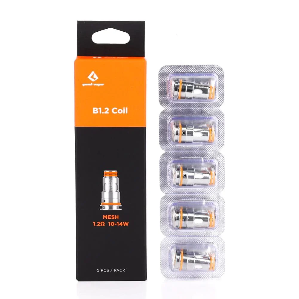 e-papieros tryb boost, vape dual mesh coil, gęsta chmura vape, intensywny smak vape - GeekVape B Series Mesh Coils - Giant Vapes - Vape Coil