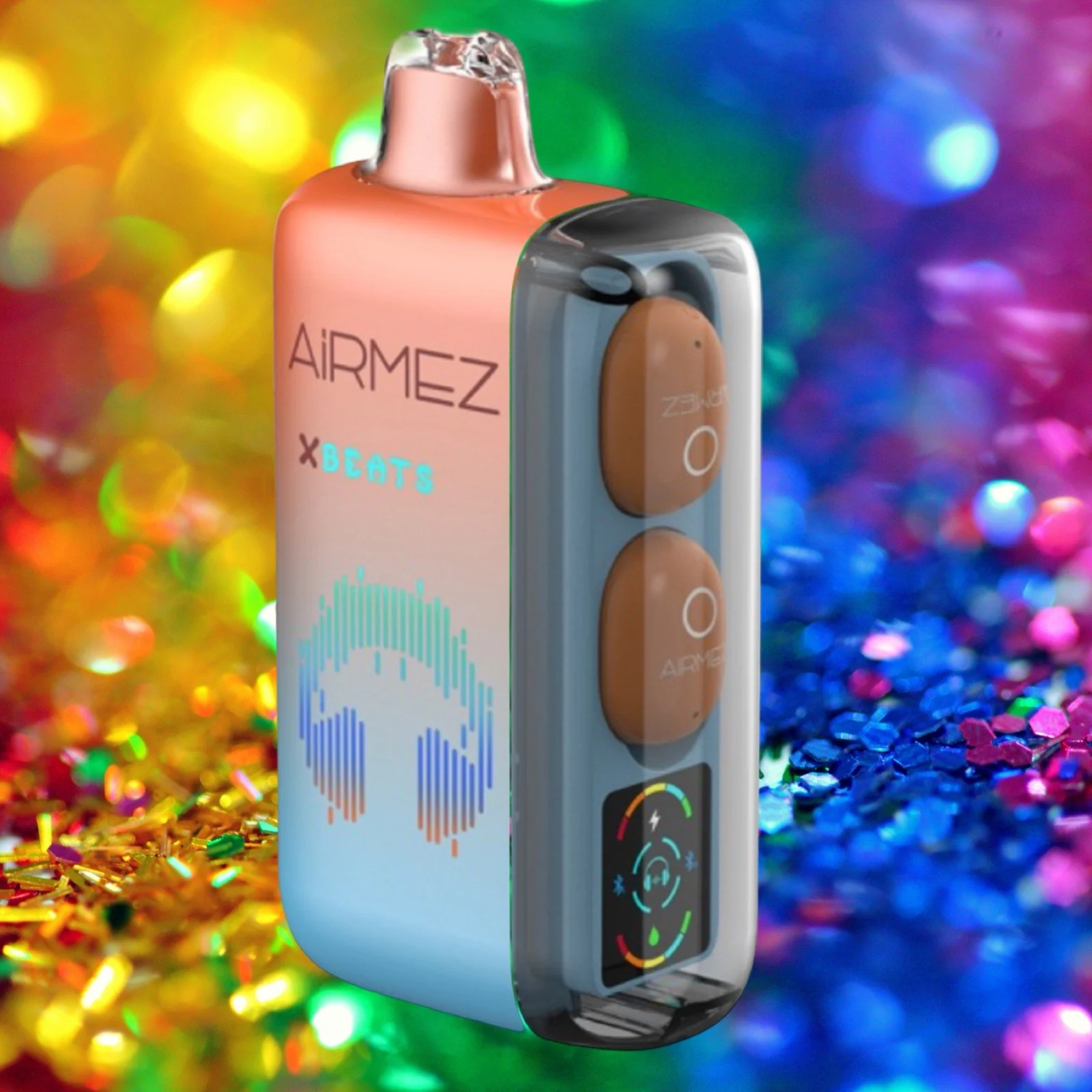 bokserski ring e-papierosów, Airmez Hifancy RandM porównanie, walka jednorazowych vape, trzy e-papierosy na ringu - Słuchawki AirMez X-Beats 40K | Smakowe e-papierosy i słuchawki ...