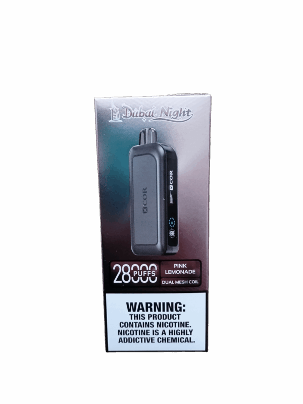 XCOR Dubai Night 28000,e-papieros jednorazowy,vape dla kobiet,luksusowy vape,stylowy e-papieros,vape duża wydajność,najlepsze jednorazowe vape,cena XCOR Dubai Night,VapePrime,smak Strawberry Kiwi