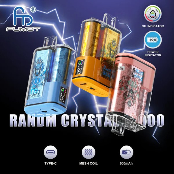 technologia Mesh Coil vape, ładowanie USB-C e-papieros, zaawansowany system grzewczy vape, port USB-C - Jak korzystać i uzupełniać RandM Tornado 12000 Puffs Vape? - GleeVape