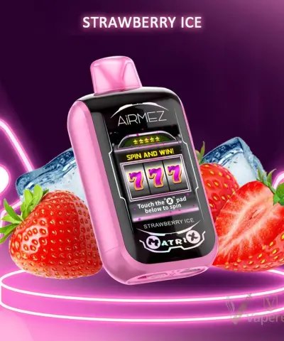 interaktywny ekran LCD vape, Airmez Matrix Pro wyświetlacz, poziom liquidu bateria e-papieros - Airmez Matrix 30K Smart Disposable Vape with Gameplay & Touch ...