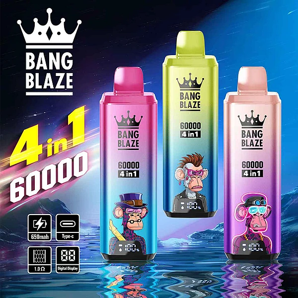 Bang Blaze smaki napojowe, e-papieros Cherry Coke, intensywny smak vape, smaki typu cola - BangVapes - Premium Vaping Products Online