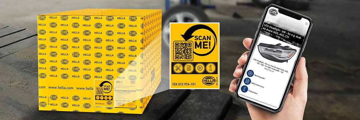 skanowanie kodu QR vape, weryfikacja autentyczności e-papierosa, kody na opakowaniach - Kody QR na opakowaniu | HELLA