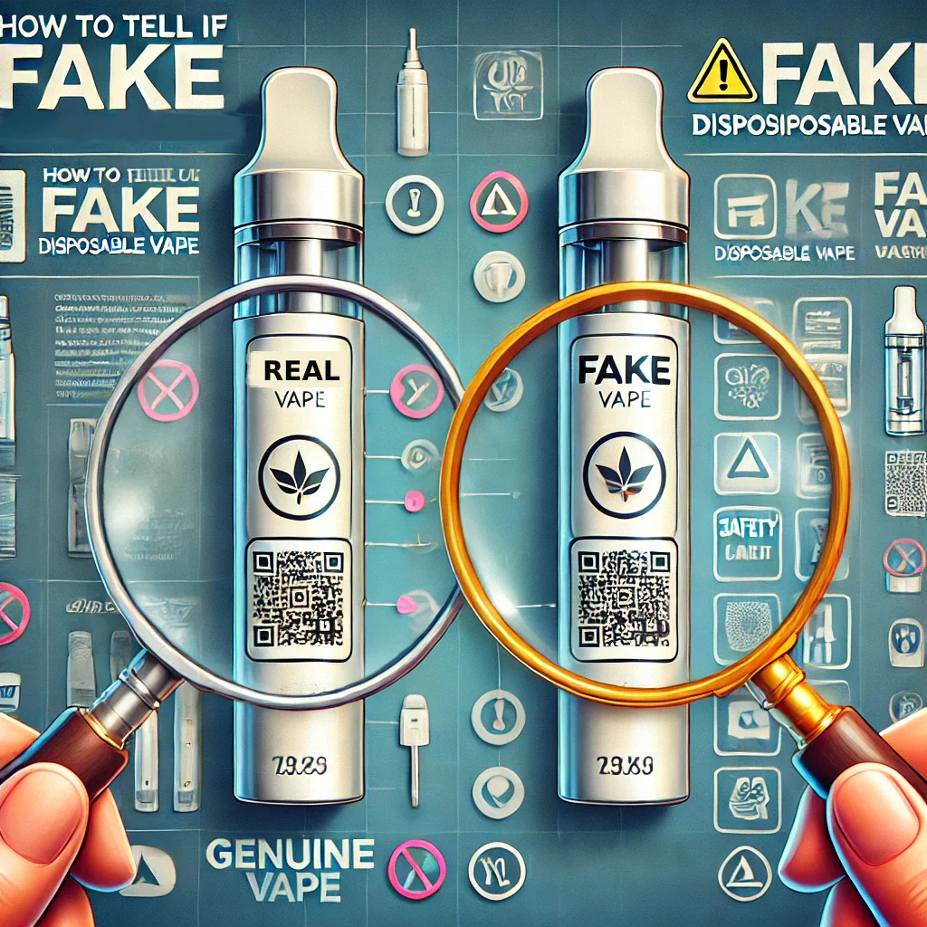 oryginalny e-papieros vs podróbka, autentyczny vape, rozpoznawanie fałszywek - How to Tell If You Have a Fake Disposable Vape