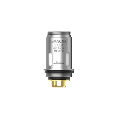 przegrzana bawełna e-papierosa, grzałka Mesh Coil uszkodzona, suchy knot vape - Grzałka Vape Pen 0.15Ω Mesh - Smok