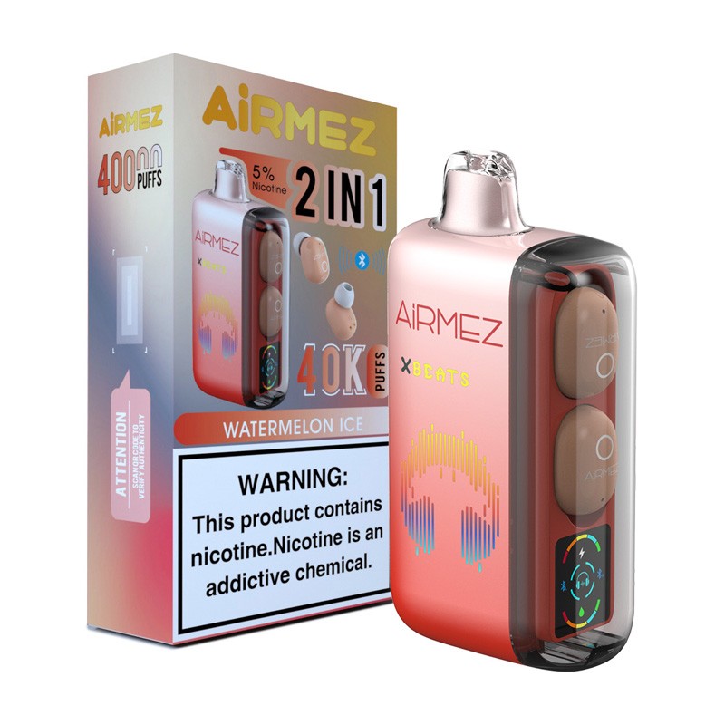 Airmez - AiRMEZ Xbeats 40K Disposable Vape 20ml 5% | Vapesourcing
