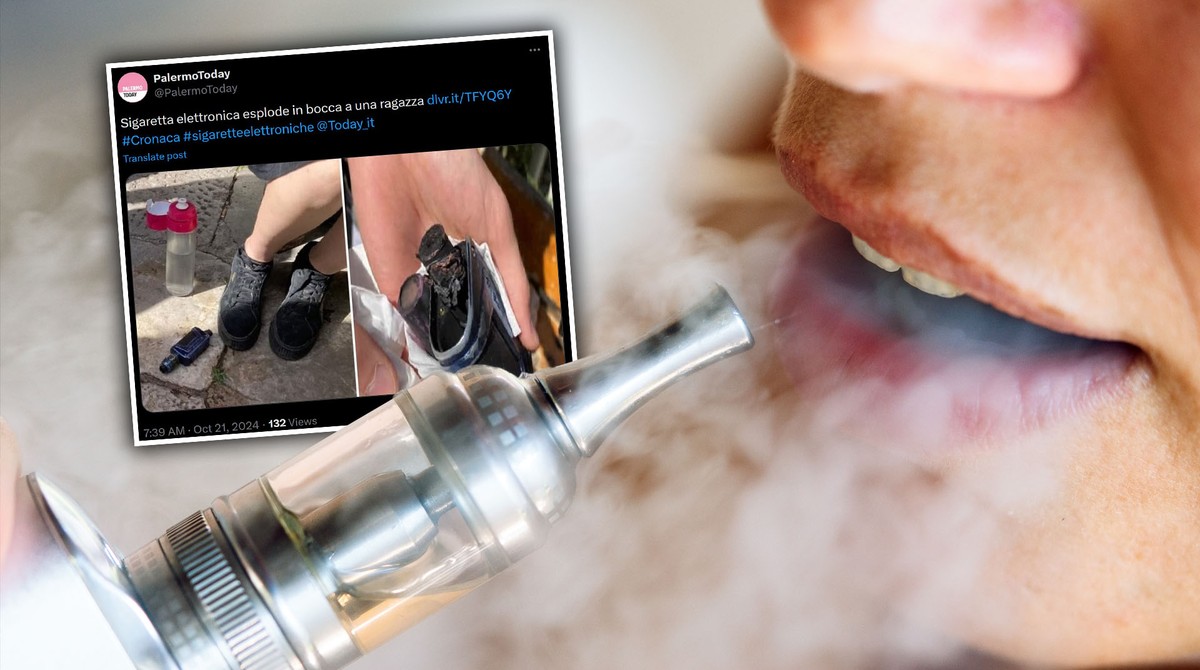 e-papieros wybuch ryzyko, vape exploding metaphor, niebezpieczeństwo ładowania e-papierosa - Makabra we Włoszech. E-papieros wybuchł w ustach 20-letniej Polki