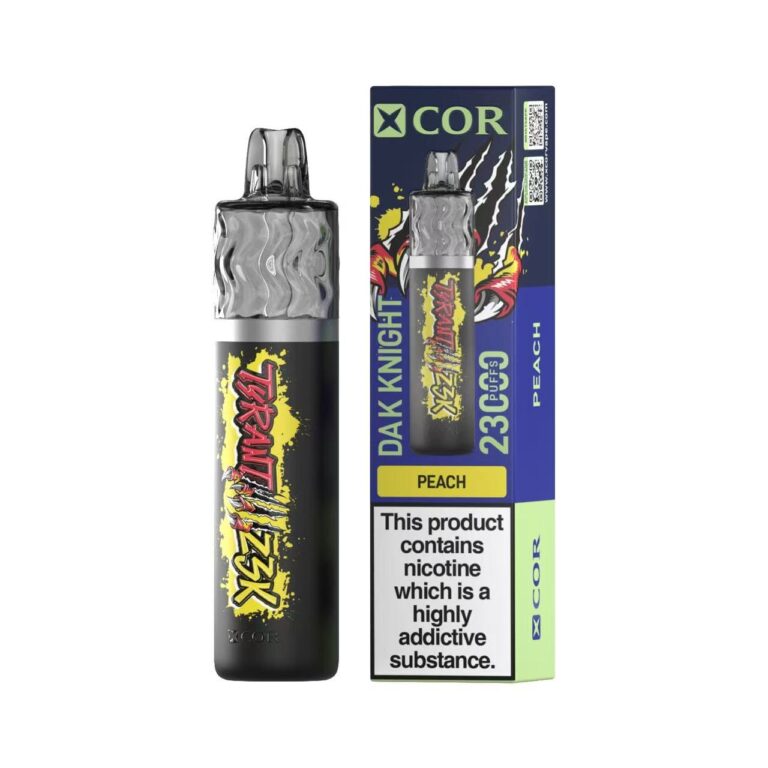 Xcor Tyrant 23000, e-papieros jednorazowy, duża chmura, recenzja vape, test vape - Xcor Tyrant 23000: Potężna moc i smak, który nie zna kompromisów -