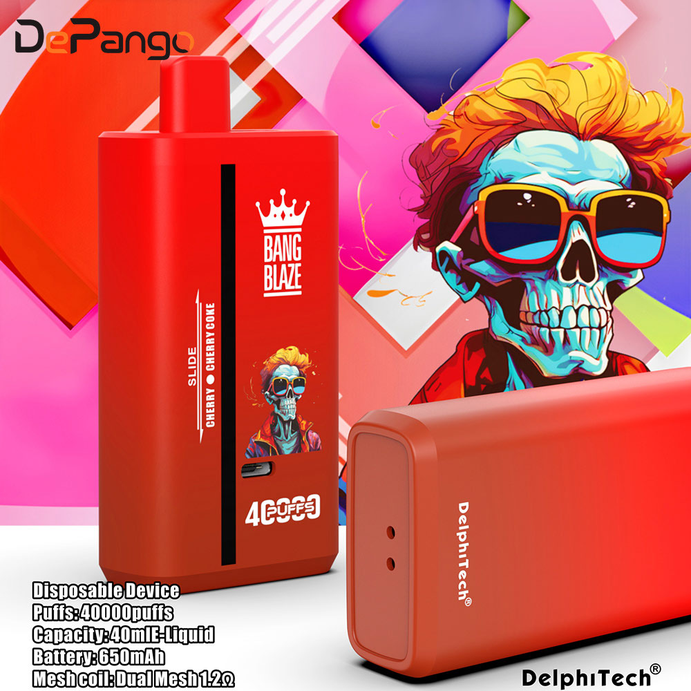 jednorazowy e-papieros Bang Blaze 40000 Cherry Coke, vape jednorazówka smak wiśniowa cola, e-papieros z mesh coil - Dostawcy niestandardowych jednorazowych waporyzatorów Bang Blaze ...