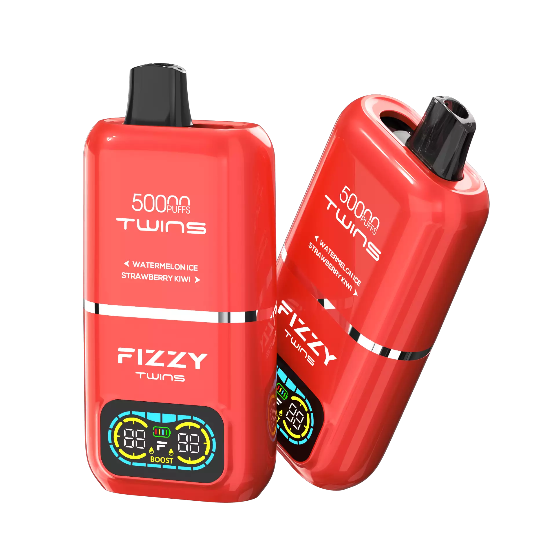 FIZZY TWINS 50000 Dual Flavors, Bang Blaze 40000 Puffs, e-papieros dwa smaki, technologia dual flavor vape, przełącznik smaków vape - Fizzy Twins 50000 Puffs Dual Tank Double Flavor 12 Colors 2% 5 ...