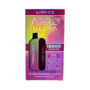e-papieros 0mg nikotyny, vape bez nikotyny, innowacyjny duży e-papieros - Lush Ice - Arro Ultra 15000 - Zero Nikotyny | Jednorazowy Vape ...