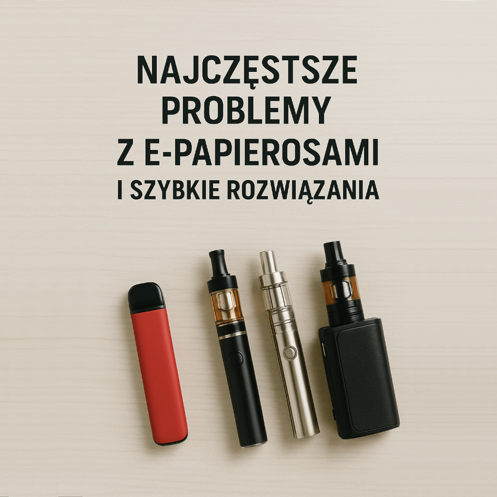 oszczędności na e-papierosach, porównanie kosztów vape, ekonomia vapowania - Najczęstsze problemy z e-papierosami i szybkie rozwiązania