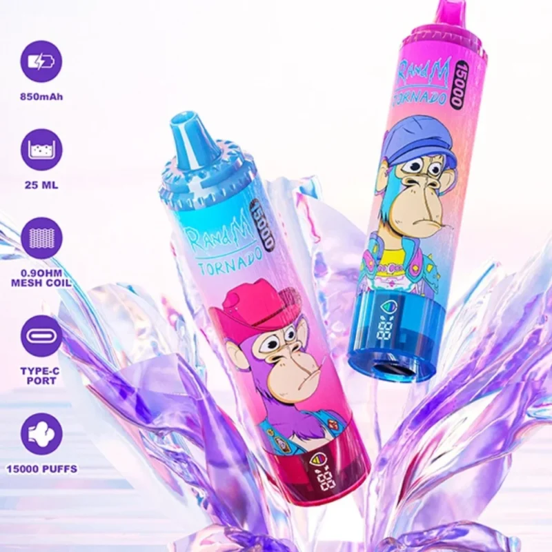 RandM Tornado 9000,RandM Tornado 15000,porównanie e-papierosów,który RandM wybrać,opłacalność vape