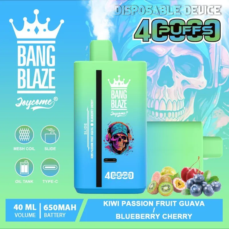 Bang Blaze 40000 test,e-papieros dwusmakowy,najlepsza jednorazówka vape,opinie Bang Blaze,vape dual smak