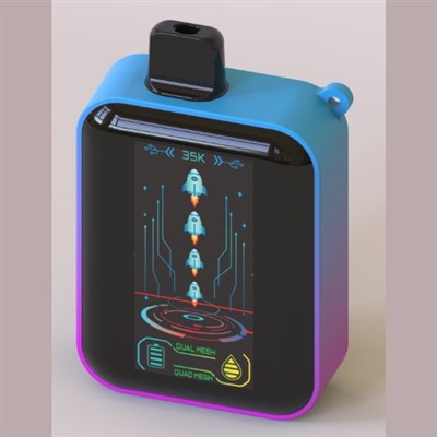 jednorazówka z ekranem, wskaźnik liquidu vape, nowoczesny e-papieros, disposable vape screen display - Dostosowany jednorazowy Vape z 35000 zaciągnięć Wyświetlacz LED ...