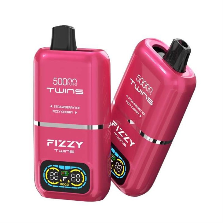 Fizzy Twins 50000 e-papieros, vape premium, nowy jednorazowy e-papieros, król rynku vape - Dostosowane Chiny Fizzy Twins 50000 Puffs Dual Flavours Producenci ...