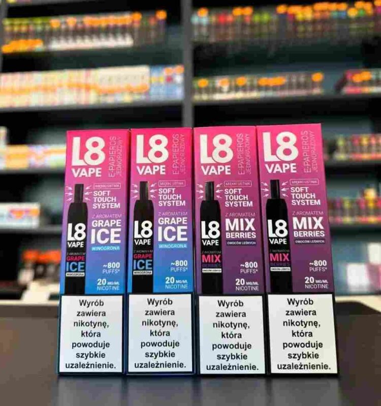 L8 Lighter 2000 recenzja,jednorazowy e-papieros premium,e-papieros jak zapalniczka,dyskretny vape,VapePrime L8