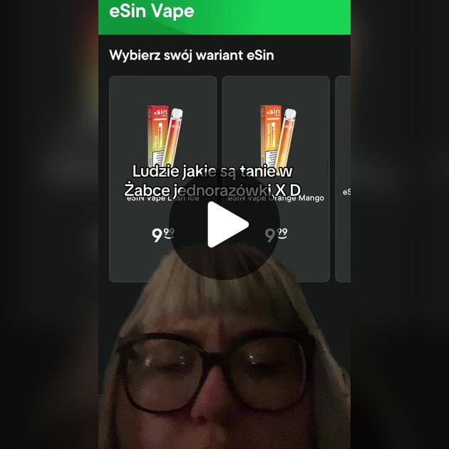 jednorazówki Żabka, małe e-papierosy, przepłacanie za vape, codzienne wydatki, sklep osiedlowy - Tanie jednorazówki w Żabce - Zabka elfbat geek bar | TikTok