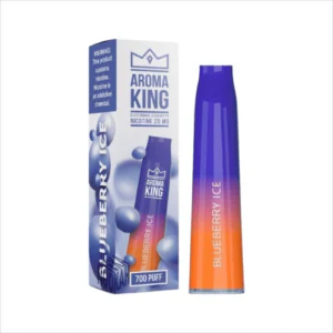 warstwy smaku jagodowego vape, profil smakowy e-papierosa, nuty smakowe Blueberry Ice, trójwymiarowy smak jagody - E-Papieros Aroma King 700 Pyramid Blueberry Ice – Hookahteka