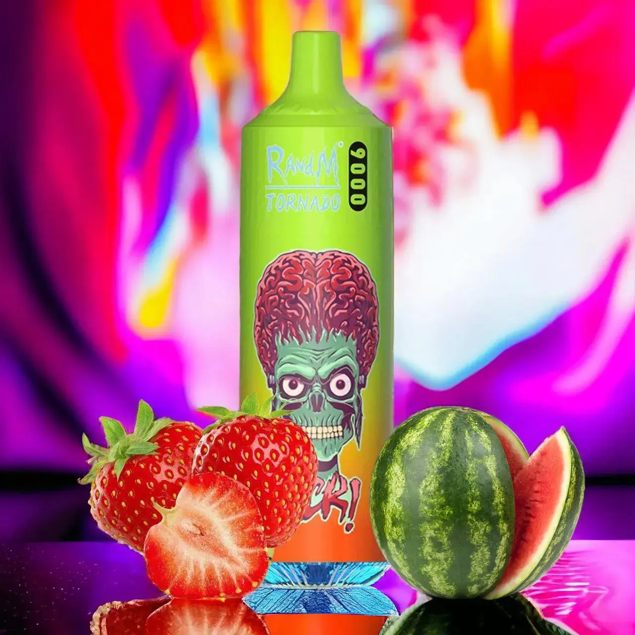 truskawki arbuzy przyprawy, egzotyczne smaki vape, luksusowy koktajl w Dubaju, składniki smaku Xcor, owoce i przyprawy - RandM 9000 Truskawka Arbuz | Kup tanio | Tornado Fumot Shisha ...