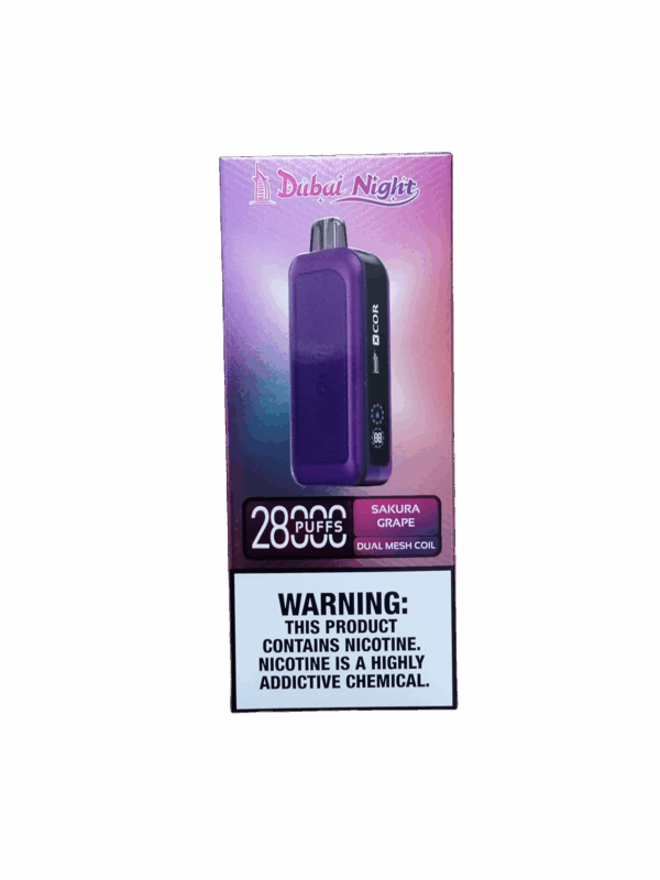 XCOR Dubai Night 28000,luksusowy e-papieros,vape biznes premium,najlepszy vape jednorazowy,elegancki e-papieros