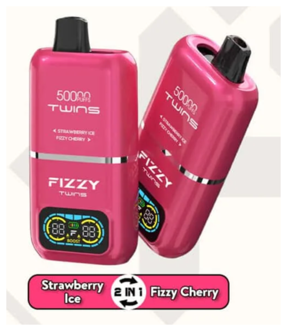 Fizzy Twins 50000,e-papieros jednorazowy,vape 50000 buchów,najlepszy e-papieros,oszczędność na vape,dual flavor e-papieros,vape prime opinie,vaping w Polsce,koszty e-papierosów,alternatywa dla Żabki